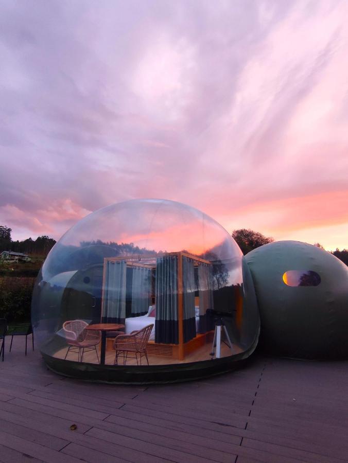 Luzada Glamping Burbujas - Designed For Adults Hotel Juances Eksteriør billede